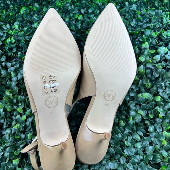 MICHAEL Michael Kors Patent Slingback low Heels - Picture 7 of 11